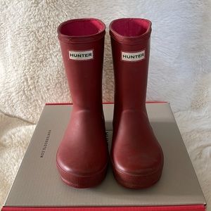 Hunter Boots Kids First Classic Size:9